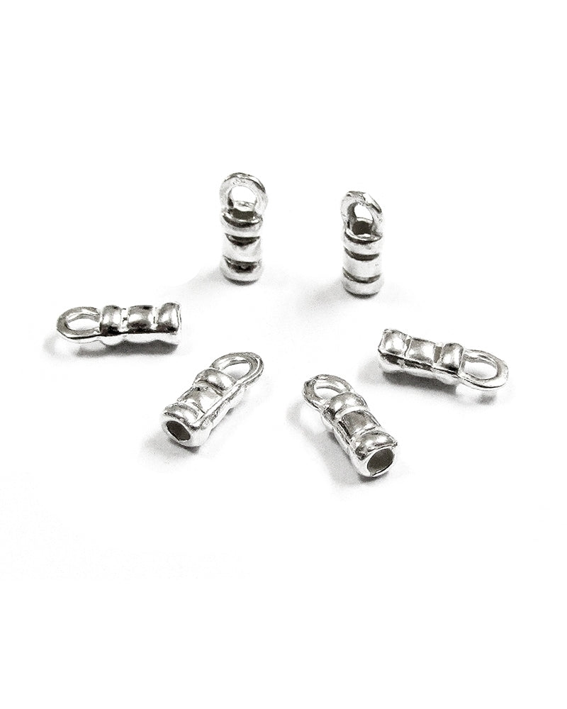 Sterling Silver 2.3mm I/d Compression End cap