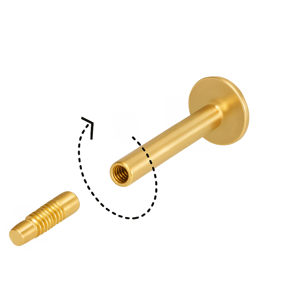 14KY Piercing Tube 4.25mm