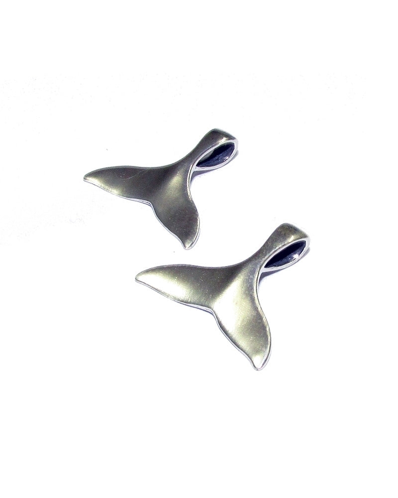 Sterling Silver 925 Whale Tail Pendant