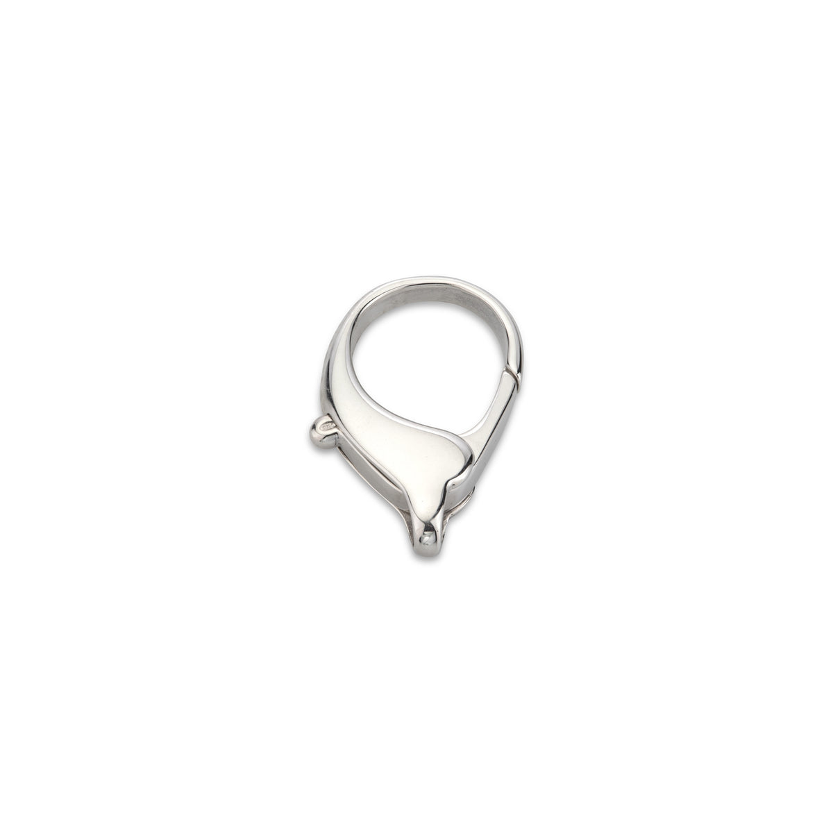 Sterling 925 Silver 30mm FishLock Clasp