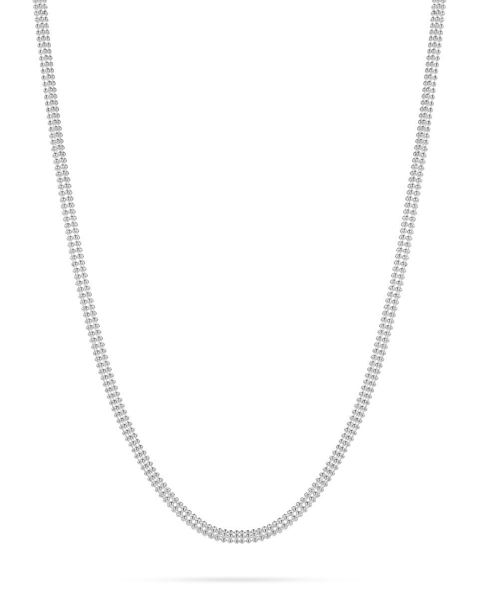925 Sterling Silver Tube Chain 3.5mm