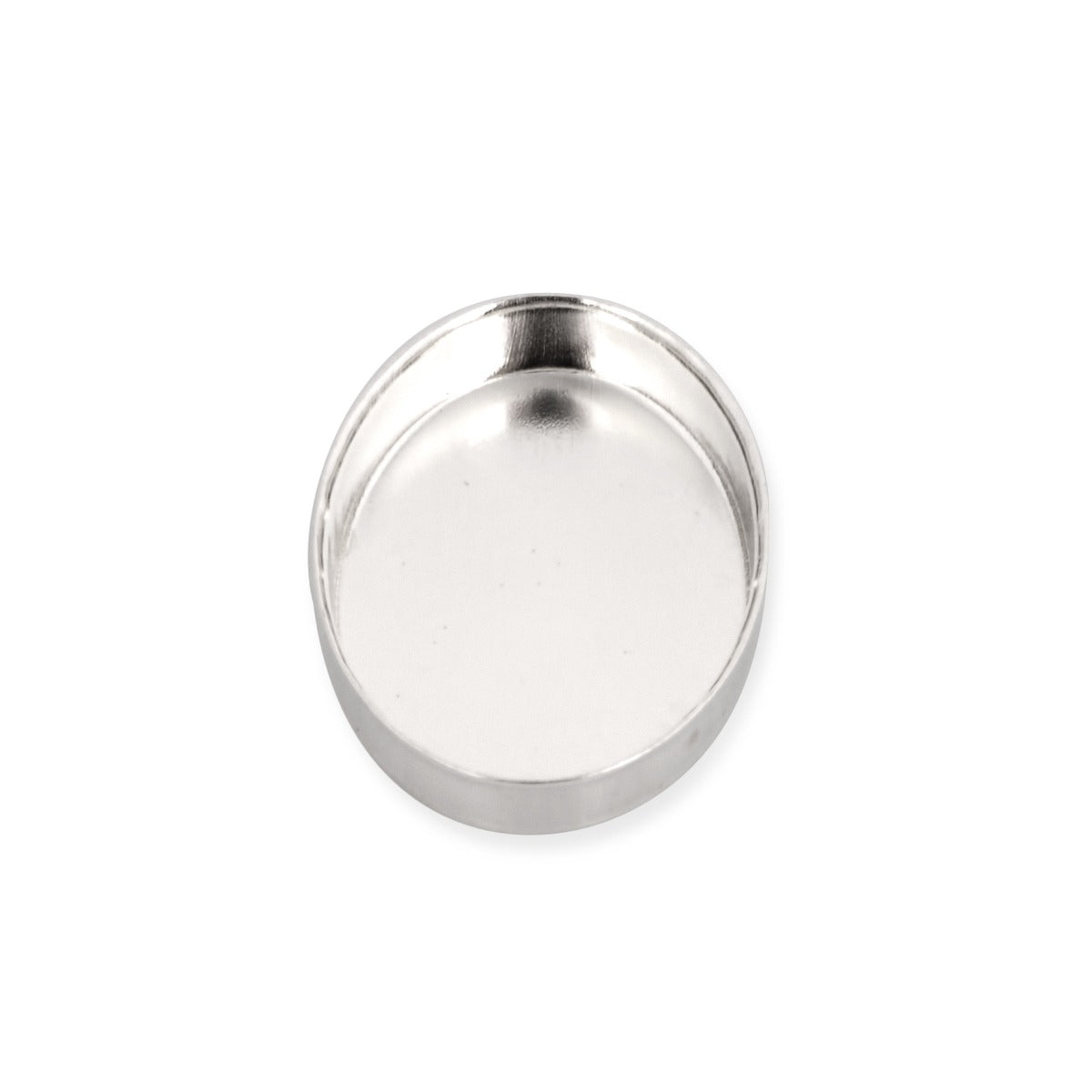 925 Sterling Silver Bezel Cup 10/12mm
