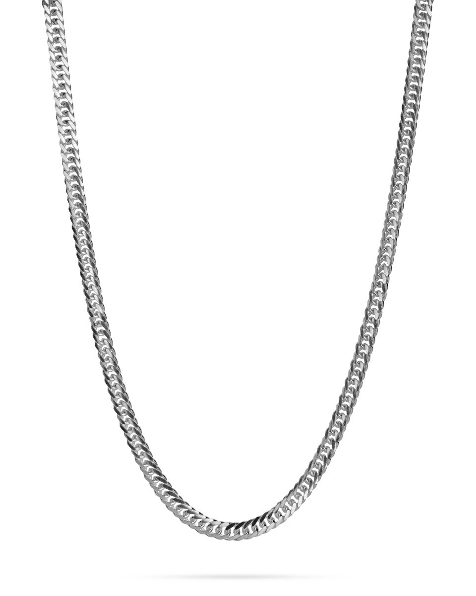 925 Sterling Silver Curb Link Chain 5X6.4mm
