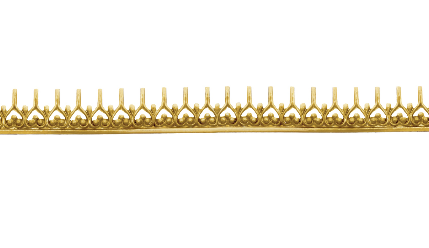Brass Gallery Ribbon 675H