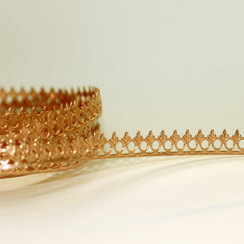 Brass Pattern Wire Gallery Strip 3214