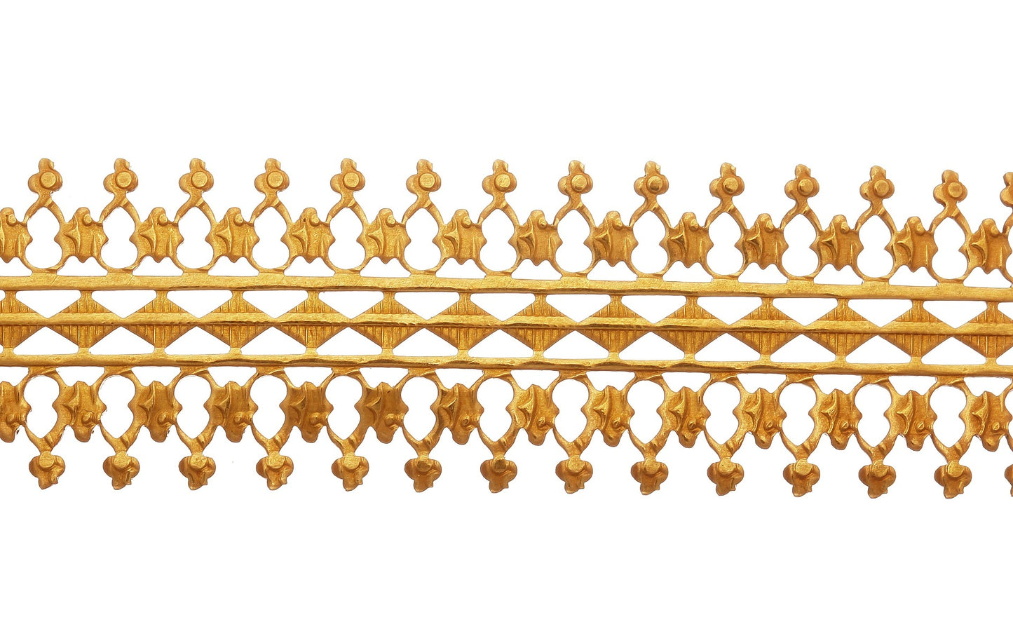 Brass Gallery Ribbon 3284