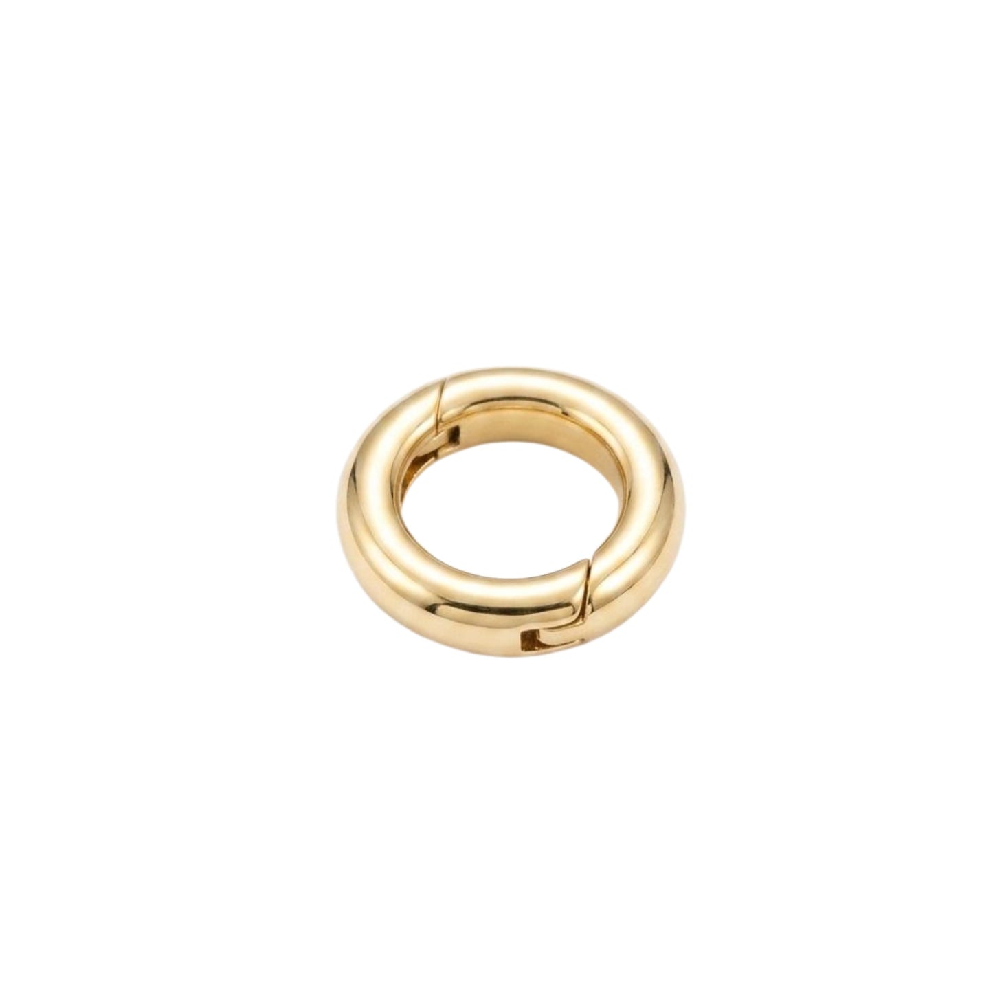 14K Yellow Gold Round Lobster Clasp 10 mm MS016C29