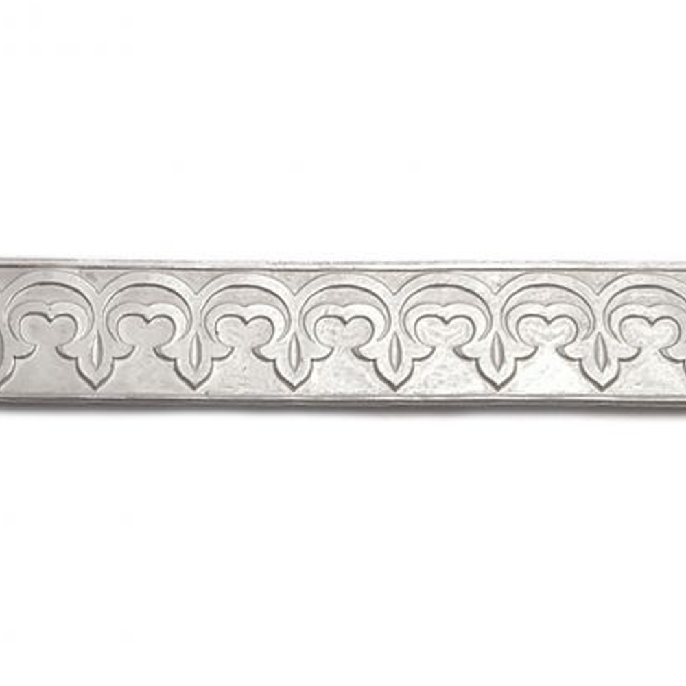 935 Silver Gallery Pattern Strip 3258