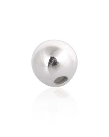 Sterling Silver 5mm Bead 1.5mm Hole Sold by Gram