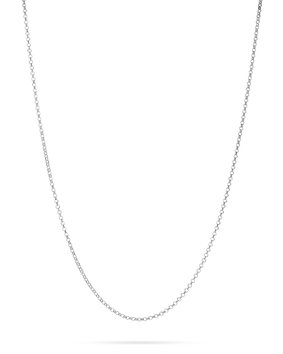 925 Sterling Silver Cable Chain 1.1mmX1.6mm