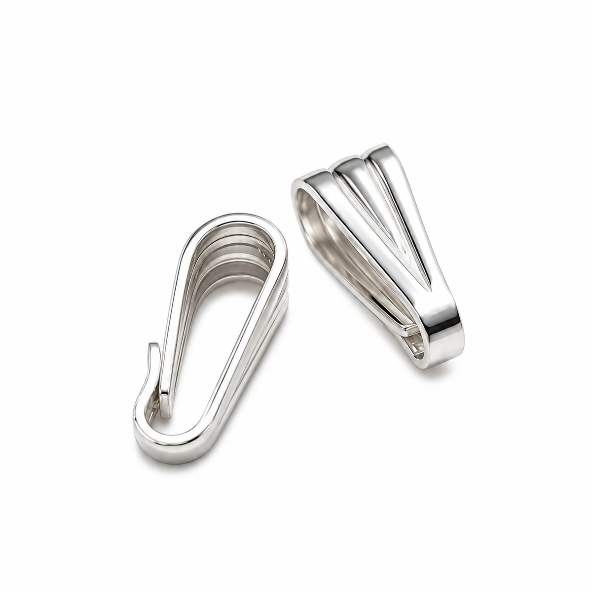 925 Sterling Silver Locket Bail