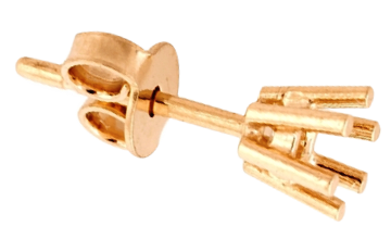 Settings/Earrings Settings/6 Prong Basket Stud