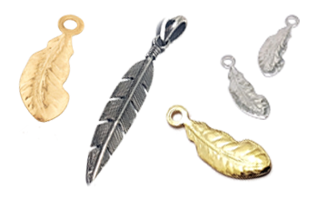 Jewelry Findings/Pendants/Feathers