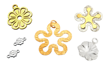 Jewelry Findings/Pendants/Flowers