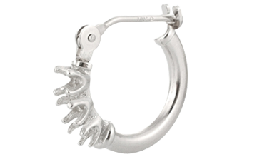 Earrings/Hoops/Hoops Setting