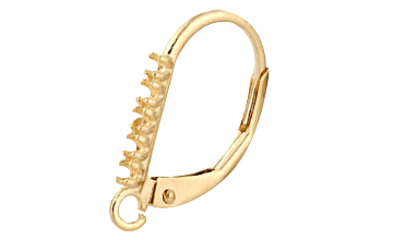 Settings/Earrings Settings/Lever Backs Setting