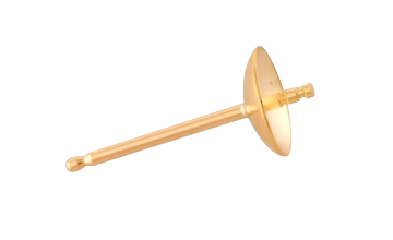 Earrings/Stud/Pearl Cup