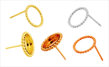 Finished Jewelry/Earrings/Pearl Wire