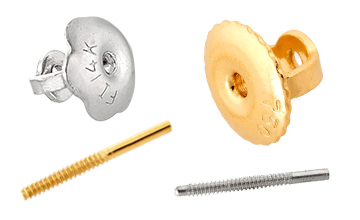 Jewelry Findings/Posts-Earbacks/Threaded