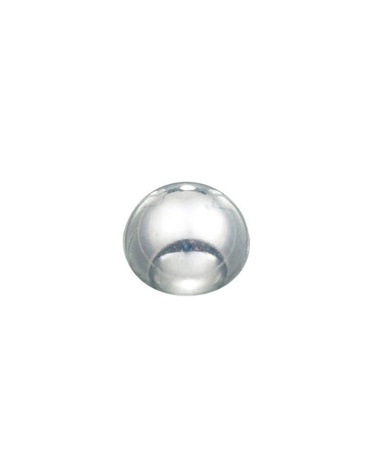 925 Sterling Silver Half Ball 8mm
