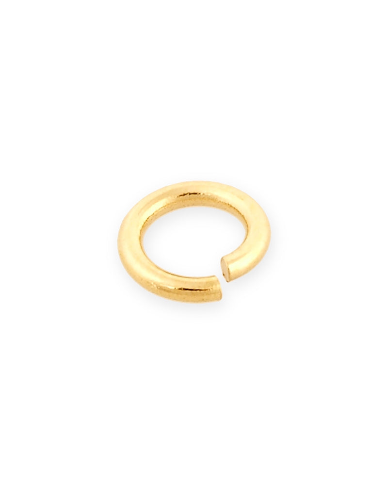 14K Yellow Gold Open Jump Ring 3.5mm