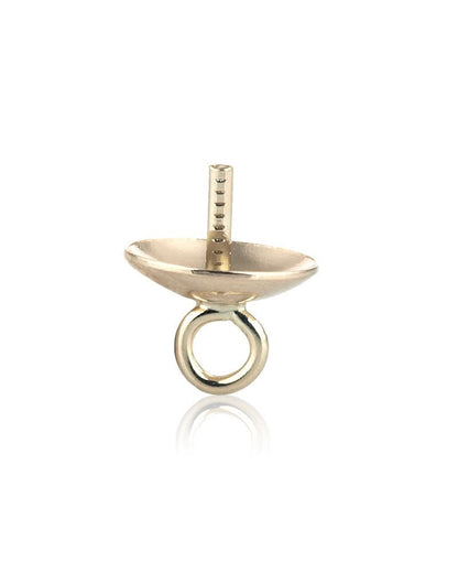 14K Yellow Gold Cup&Peg W/Ring 5mm (96905-0200-000)