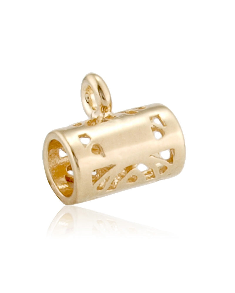 14K Yellow Gold Med Filigree Bail (35065-0200-000)