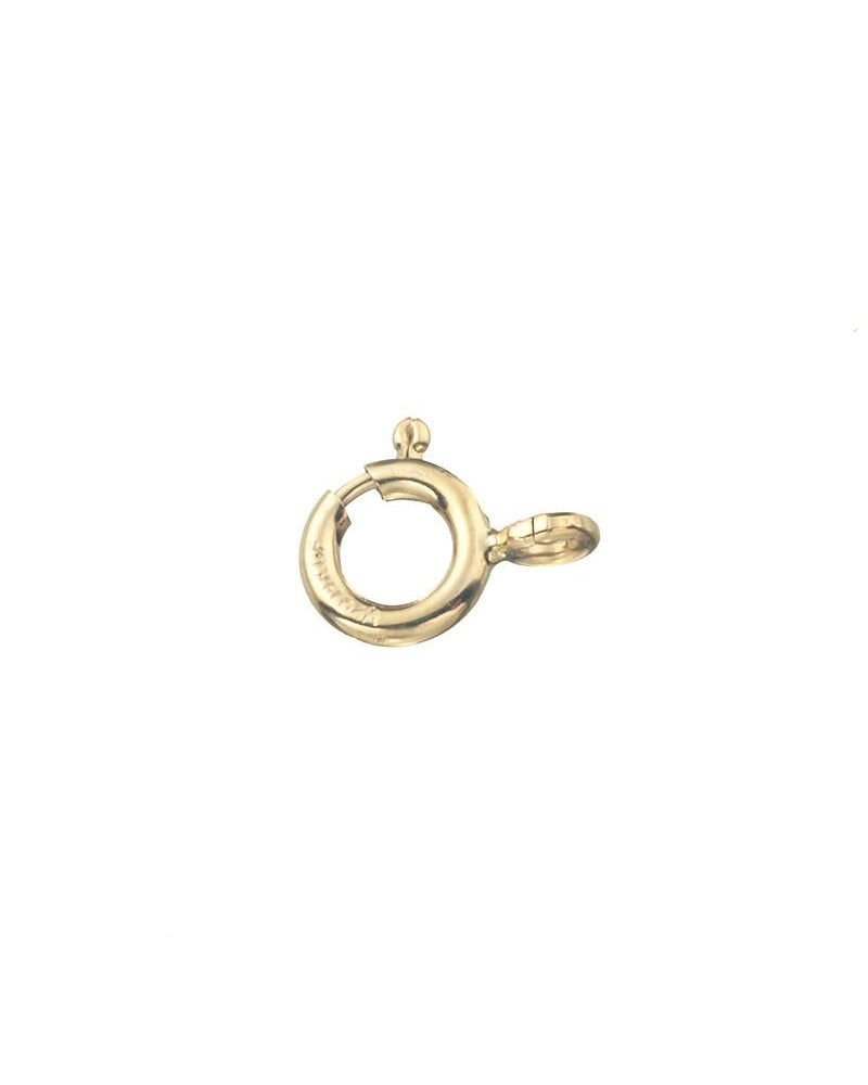 Spring Type Gold Yellow Gold Filled Spring Clasp 7mm – Rashbel