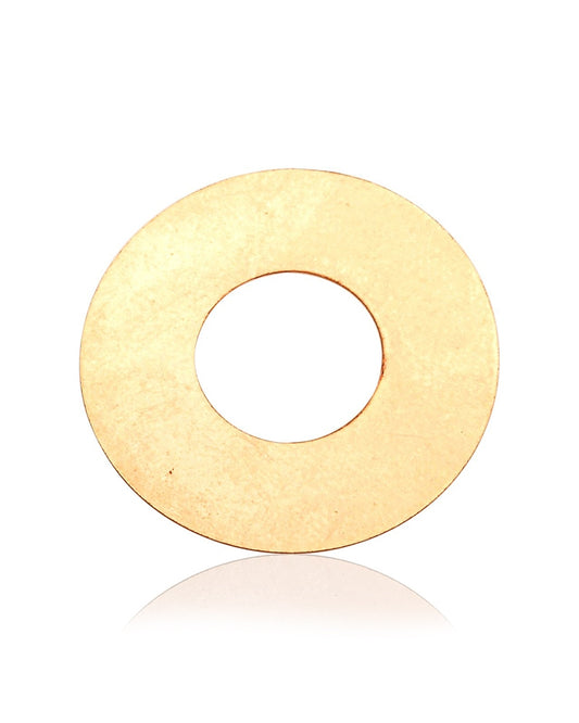 Rose Gold Filled Disc I/D 10mm O/D 22mm