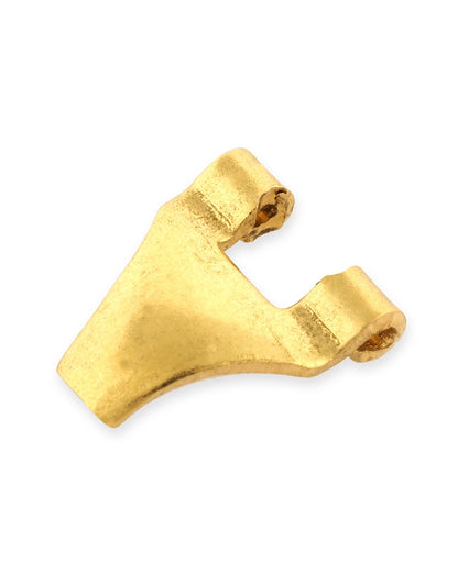 18K Yellow Gold Omega Clips