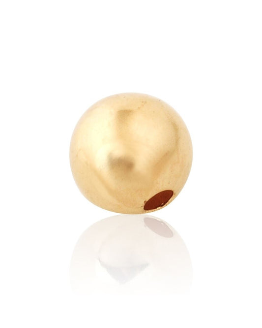 Yellow Gold Filled Seamless Round Bead