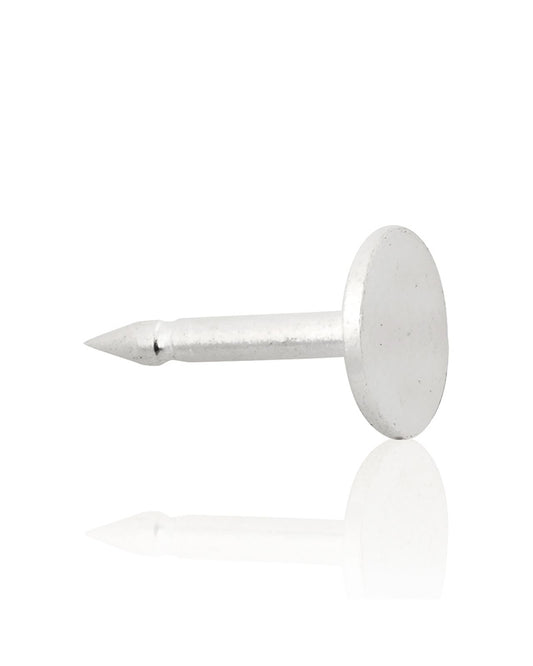 Silver Plated Nickel Lapel Pin