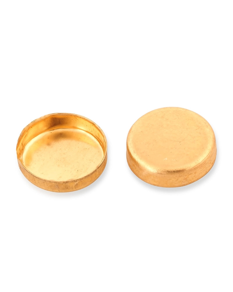 14K Yellow Gold Bezel Cup 7mm