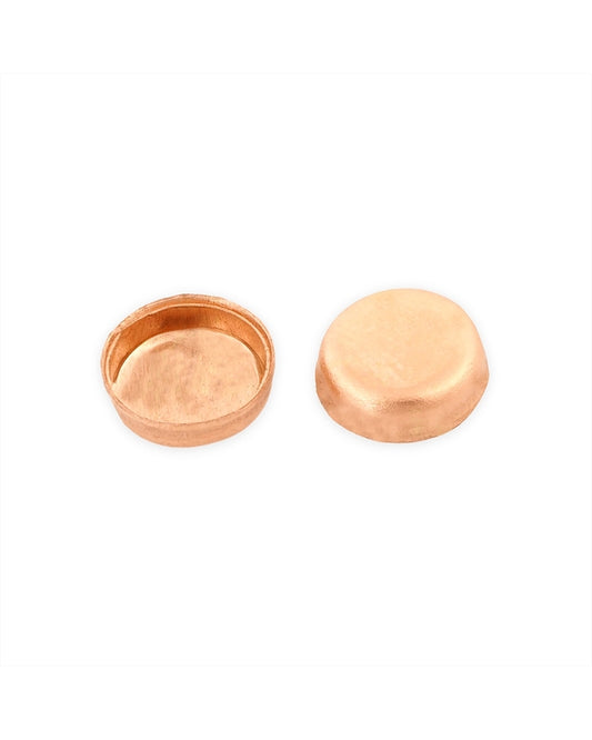 14K Rose Gold Bezel Cup 4mm