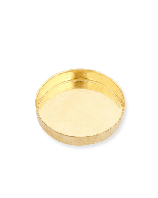 Yellow Gold Filled Bezel Cup 16mm
