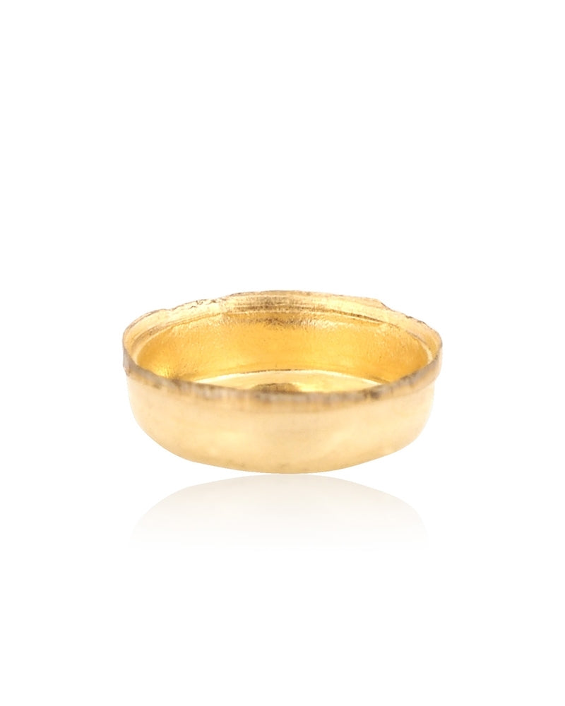 Yellow Gold Filled Bezel Cup 4mm
