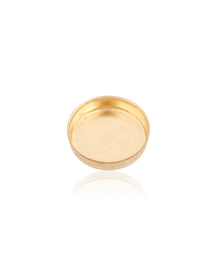 Yellow Gold Filled Bezel Cup 8mm