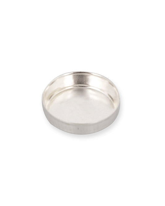 925 Sterling Silver Bezel Cup 8mm