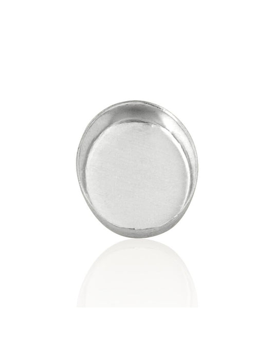 925 Sterling Silver Bezel Cup 7/9mm
