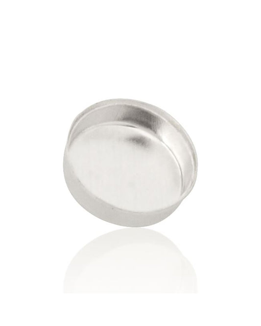 925 Sterling Silver Bezel Cup 6mm