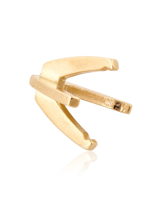 18K White Gold 4 Prongs Cast Martini Setting 2Ct