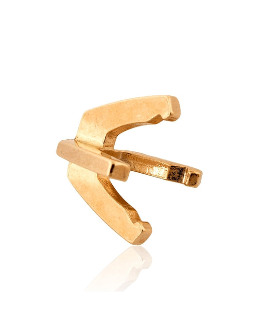 18K White Gold 4 Prongs Cast Martini Setting 75Pt