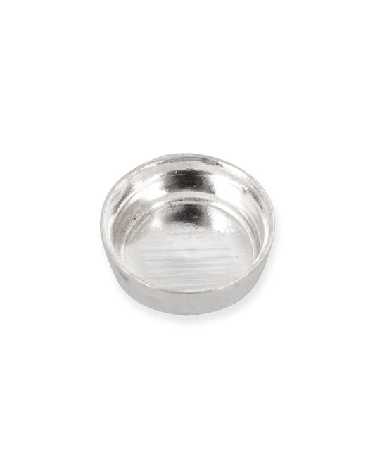 925 Sterling Silver Round Bezel Cup 3mm