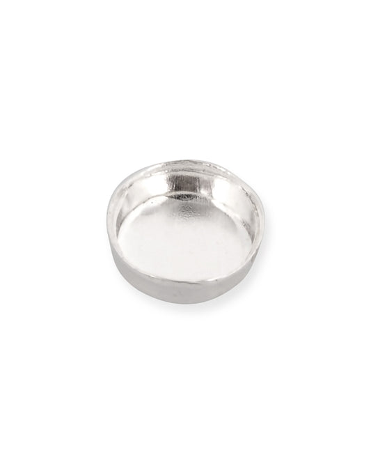 925 Sterling Silver Bezel Cup 4mm