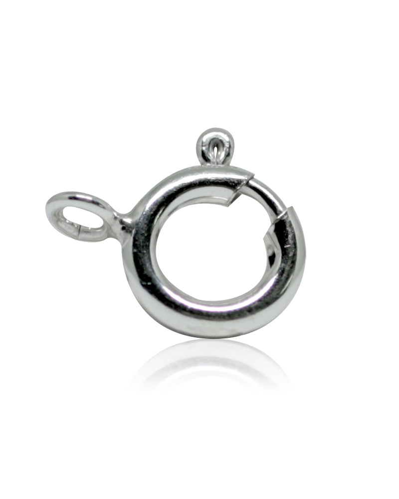 925 Sterling Silver Spring Clasp 10mm