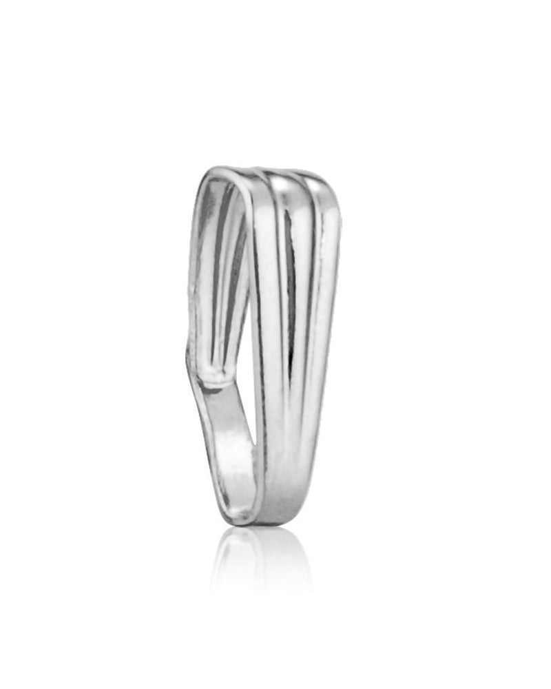 925 Sterling Silver Locket Bail 7X1mm