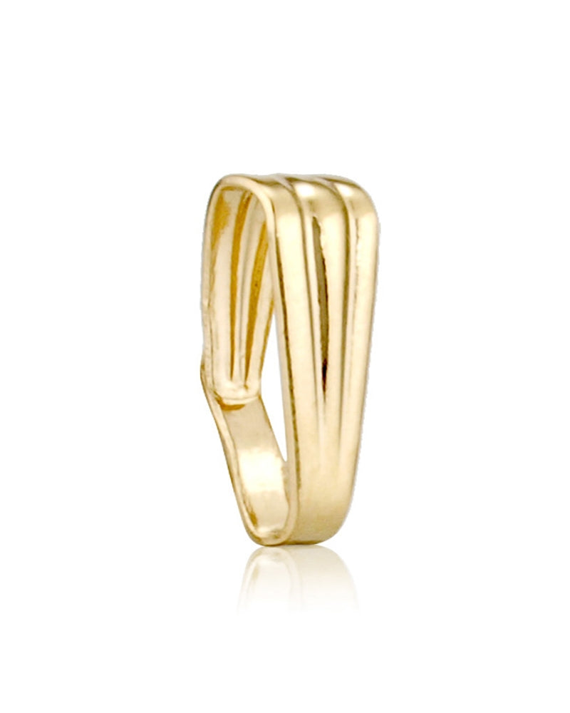 Yellow Gold Filled Locket Bail 8mm