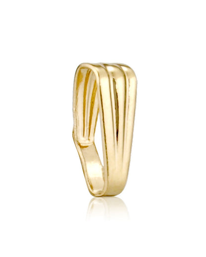 Yellow Gold Filled Locket Bail 8mm