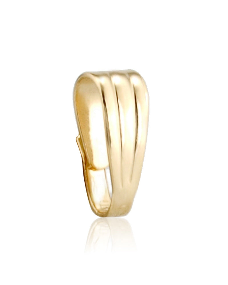 Yellow Gold Filled Small Locket Bail