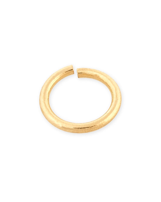 Yellow Gold Filled Open Jump Ring 0.8X3.5mm
